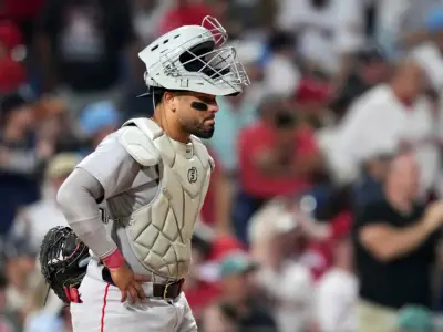 Red Sox fall to Phillies on catcher’s interference call with bases loaded in 10th