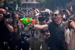 How the humble water gun became the symbol of Barcelona’s anti-tourism movement