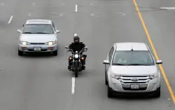 Lane splitting and lane filtering: The states where it’s legal for motorcycles