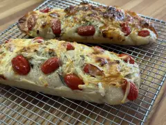 Focaccina is a perfect beach picnic food