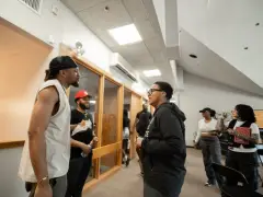 Meet Berklee alum Malachi Lewis, who played drums on ‘The Tonight Show’ with Glorilla and T-Pain